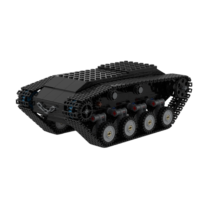 Outdoor Adventure Vehicles - 追跡可能なオフロードカー MOC ビルディングブロック全地形対応クローラー車両モデル DIY 組み立てブリック屋外アドベンチャーカー 371