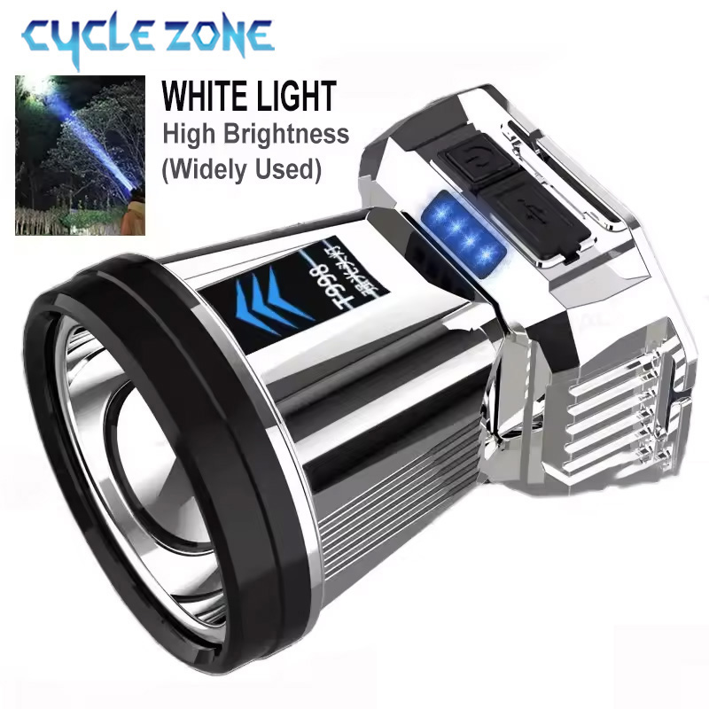 Outdoor Adventure Zone - 強力な LED ヘッドランプ TYPE-C 充電式ヘッドライト夜間作業非常灯屋外キャンプヘッド懐中電灯集魚灯