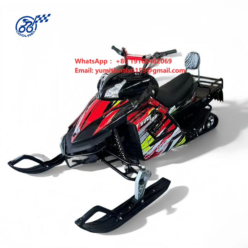Outdoor Adventure Vehicles - 電動スノーモービル ダブルシート スノーバイク 氷砂浜車両 スノーカート 冬のアウトドアレクリエーションアドベンチャー用