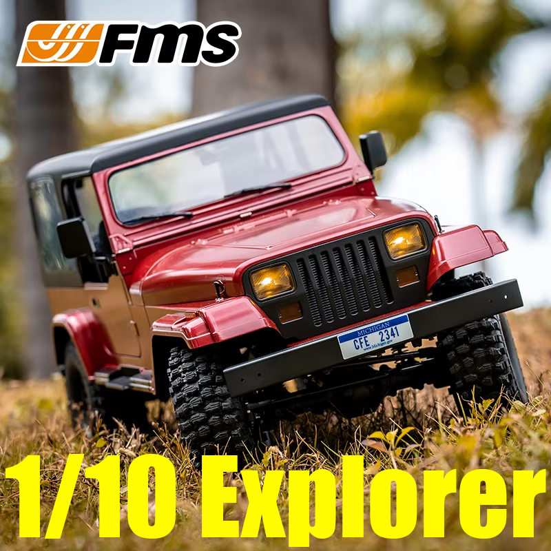 Outdoor Adventure Hobbies - Fms 1/10 エクスプローラー クライミングカー オフロード ハードシェル