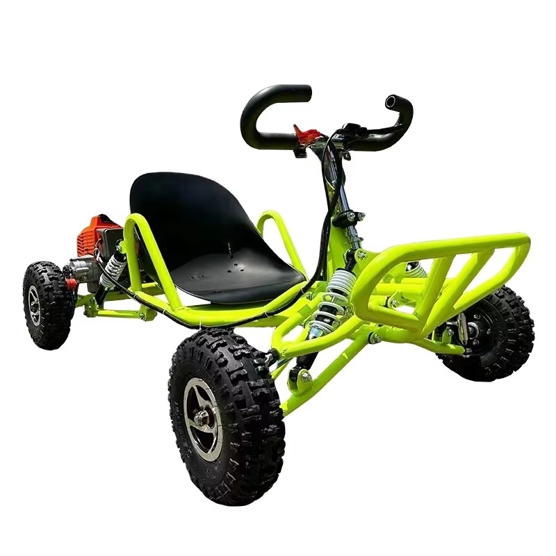 Outdoor Adventure At - スロットル付きゴーカート、全地形対応UTV、ビーチラフティングバイクは、35 km/hの2ストロークエンジンを搭載しており、アウトドアアドベンチャーに最適です。