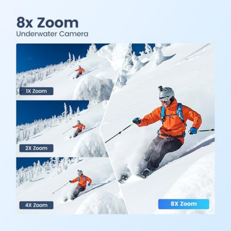ミニボディカメラ、2Kアクションカメラ、ディスプレイ付き、防 - Outdoor Adventure Series のレビューと価格