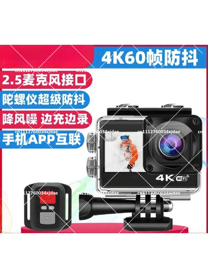 4Kアクションカメラ 60FPS スポーツカメラ デュアルス - Outdoor Adventure Video のレビューと価格
