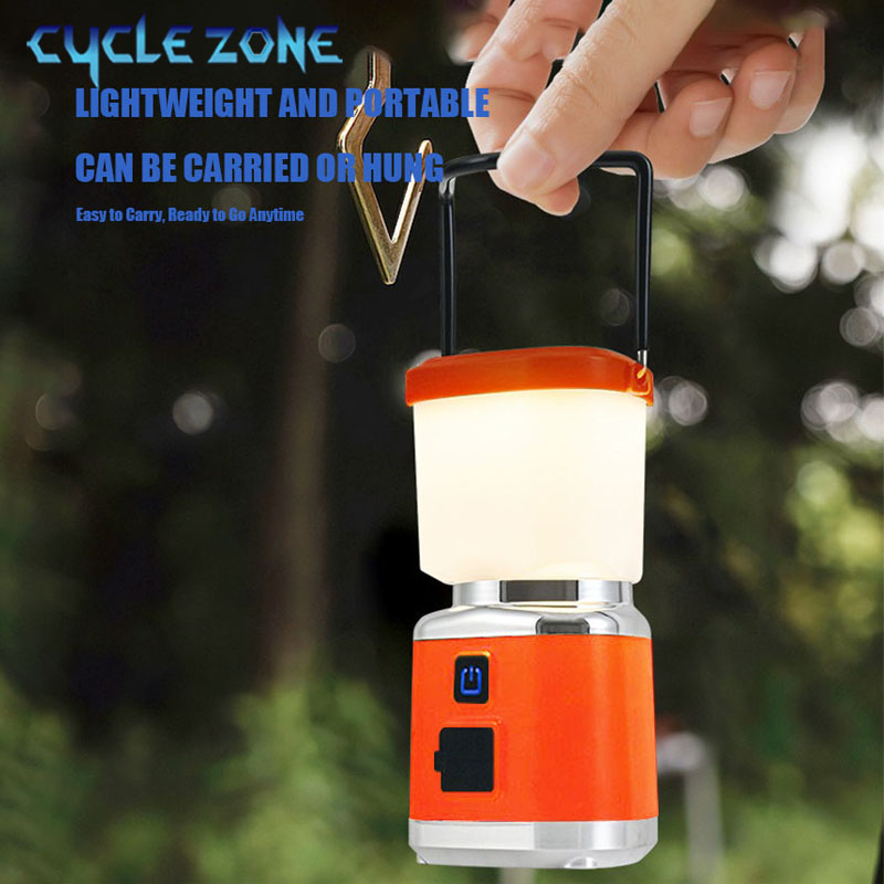 ポータブルキャンプライト TYPE-C 充電式調光可能吊り下 - Outdoor Adventure Zone のレビューと価格