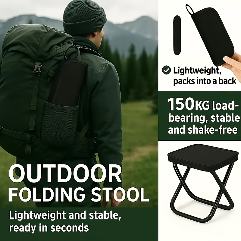 大人用のポータブルコンパクトアウトドアチェア、耐荷重110k - Outdoor Adventure Vacations のレビューと価格