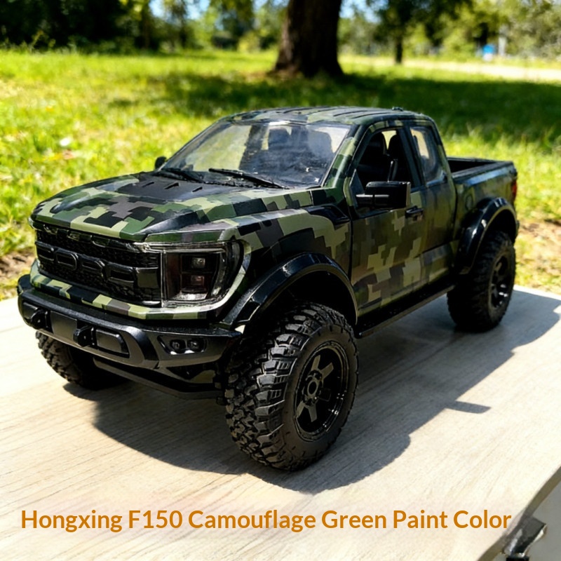 ホンシンF150 RCクローラー 新迷彩グリーン塗装 オフロ - Outdoor Adventure Hobbies のレビューと価格