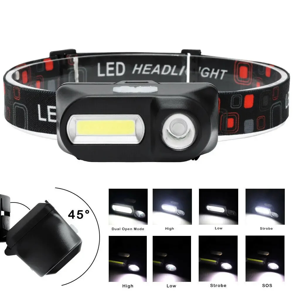 XPE + COB ミニヘッドライト充電式 LED ヘッド懐 - Outdoor Adventure Zone のレビューと価格