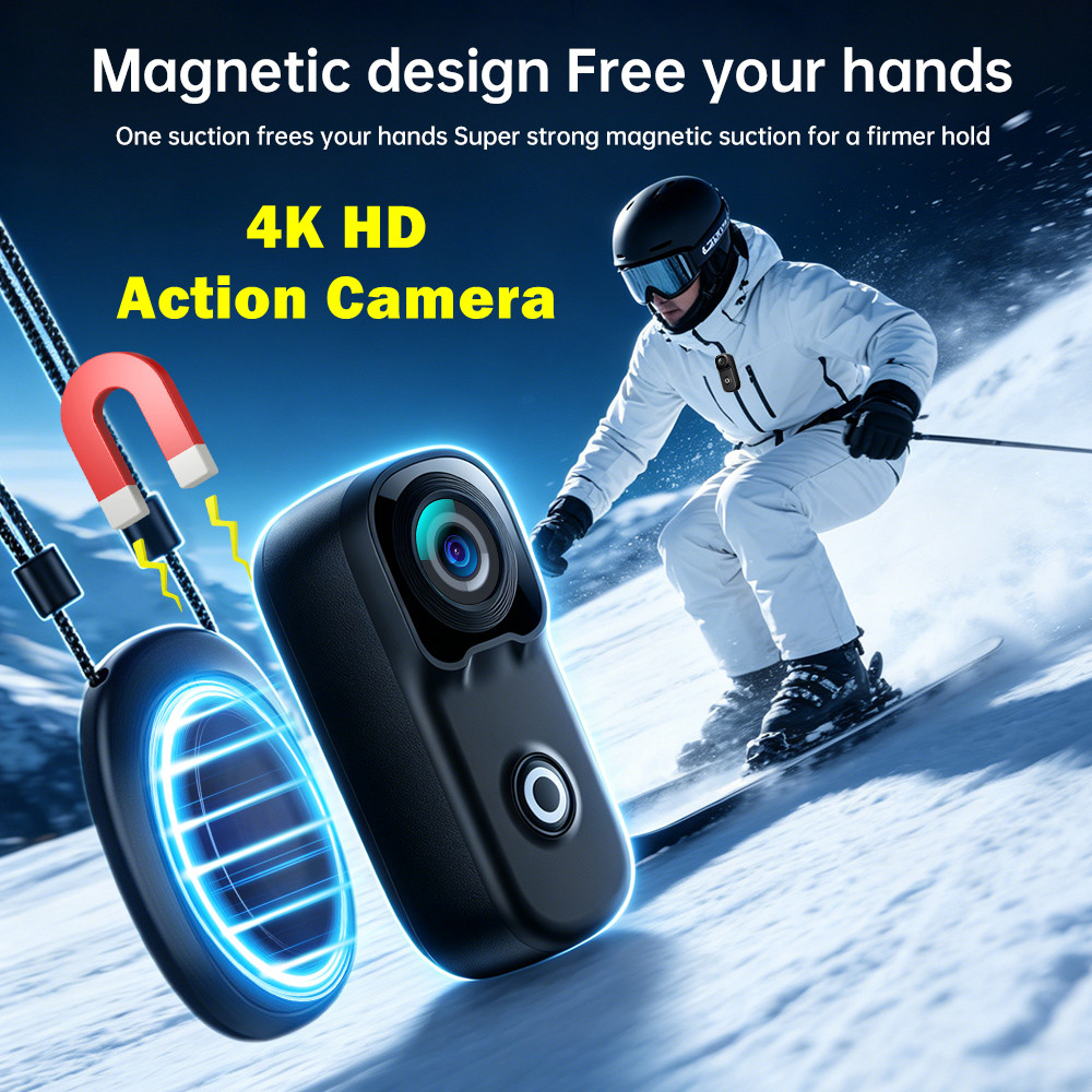 4Kサムサイズアクションカメラ 防水ミニPOVスポーツカメラ - Outdoor Adventure Series のレビューと価格