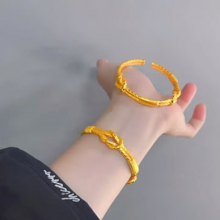 レディース 24K ゴールド AU999 ヘラクレス ノット - Outdoor Adventure At のレビューと価格