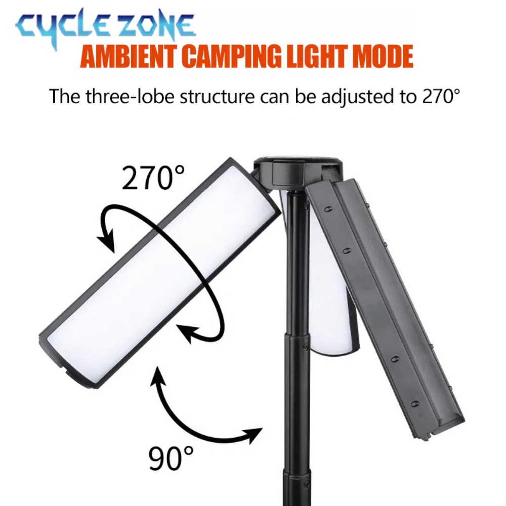 多機能キャンプライト 2 in 1 充電式伸縮式キャンプラン - Outdoor Adventure Zone のレビューと価格