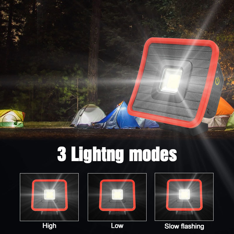 ポータブルLEDワークライト,USB充電式スタンド,バッテリ - Outdoor Adventure Jobs のレビューと価格